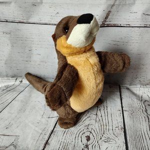 Wild Republic River Otter realistic Plush 10" Standing Stuffed Animal Toy